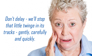 Sandgate patient anxious about dentist