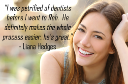 Dentist for nervous patients north brisbane - happy patient overcoming fear